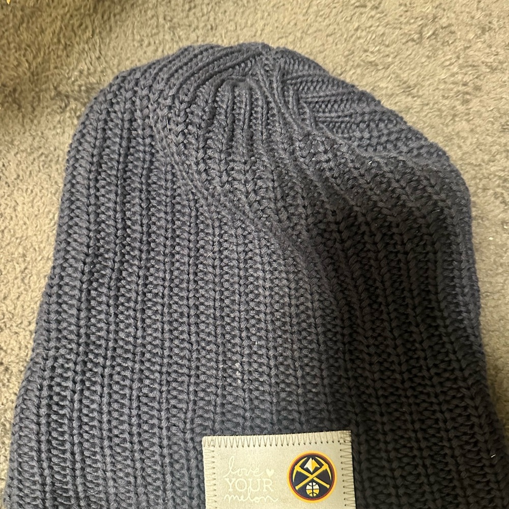 Love Your Melon Navy Knit Beanie
